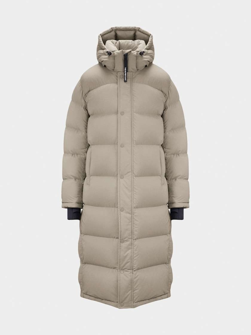 Aritzia The Super Puff Down Puffer Long Coat Modern Taupe